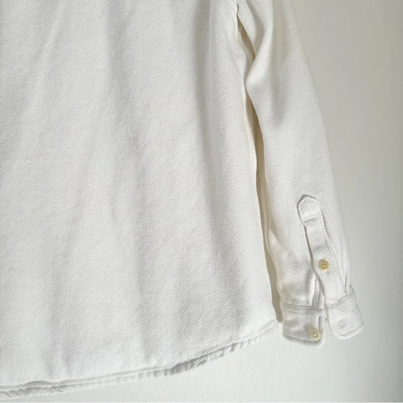 Outerknown Blanket Shirt, White, XS/Small - Picture 10 of 14